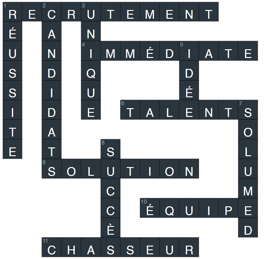 mots croisés solumed